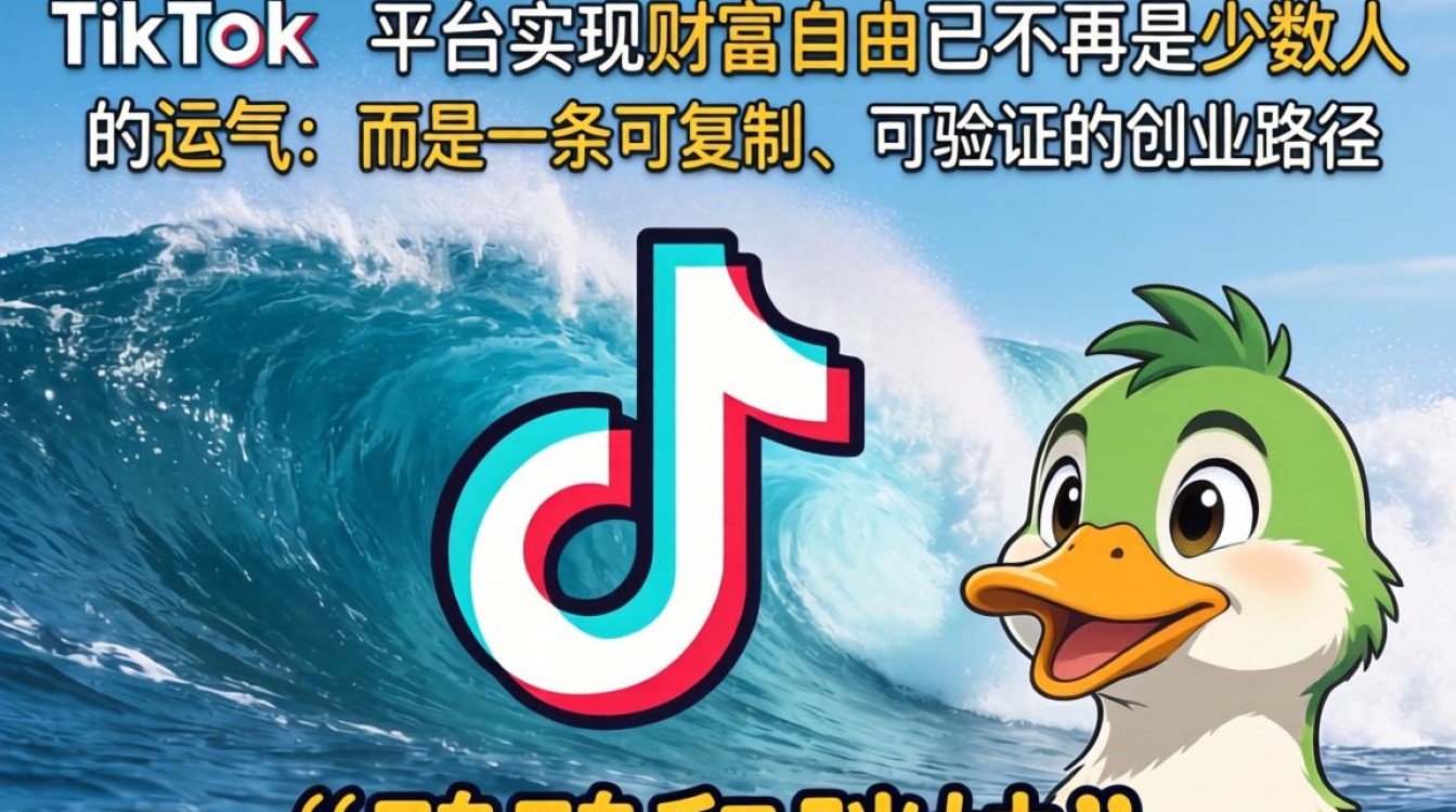 创业路径鸭鸭和胖妹tiktok实现财富自由