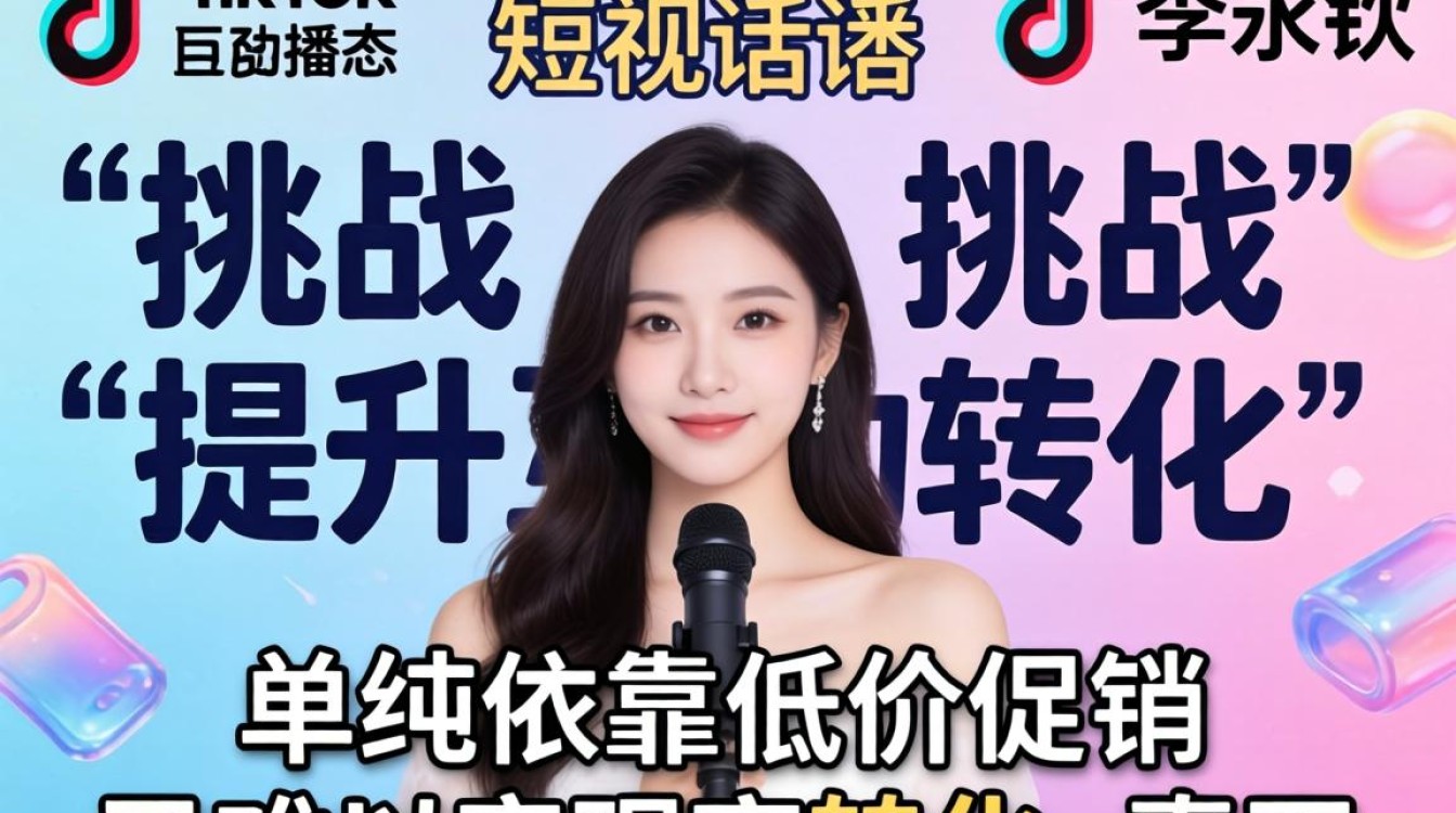 直播话术李永钦tiktok挑战如何提升互动转化