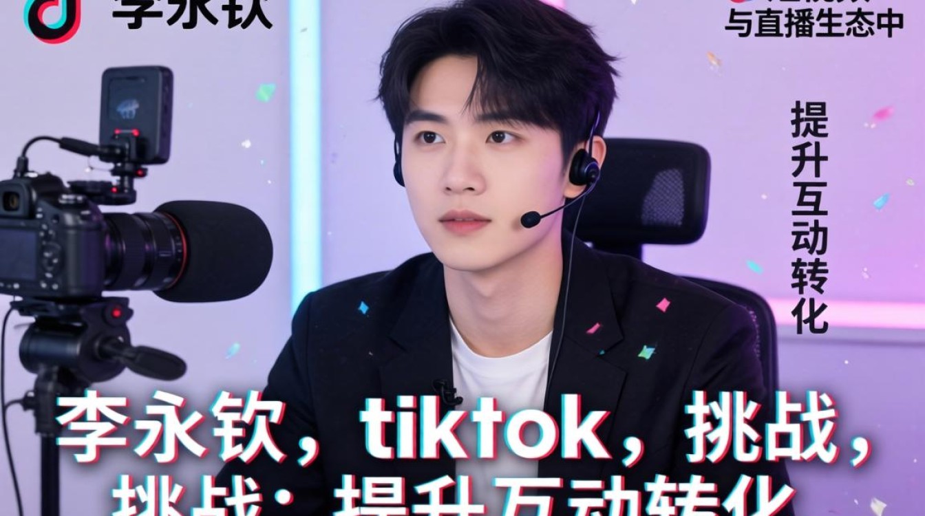 直播话术李永钦tiktok挑战如何提升互动转化