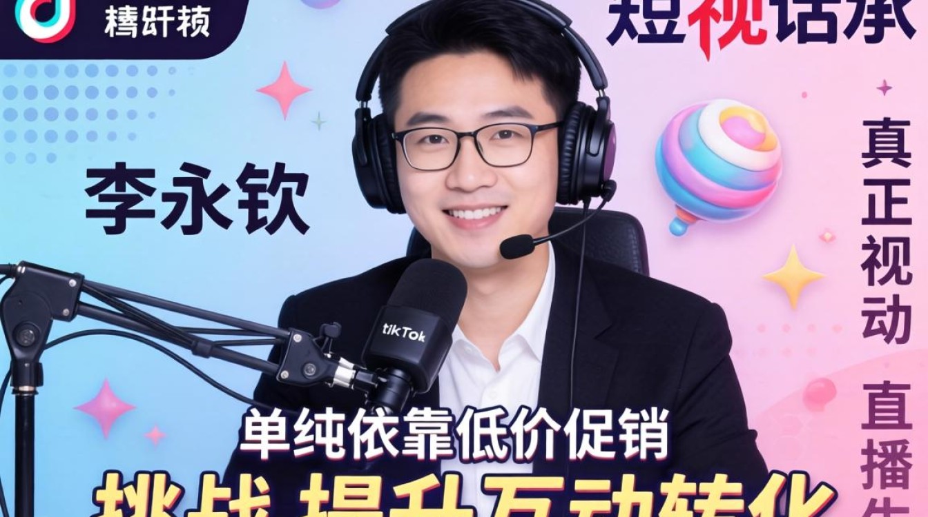 直播话术李永钦tiktok挑战如何提升互动转化