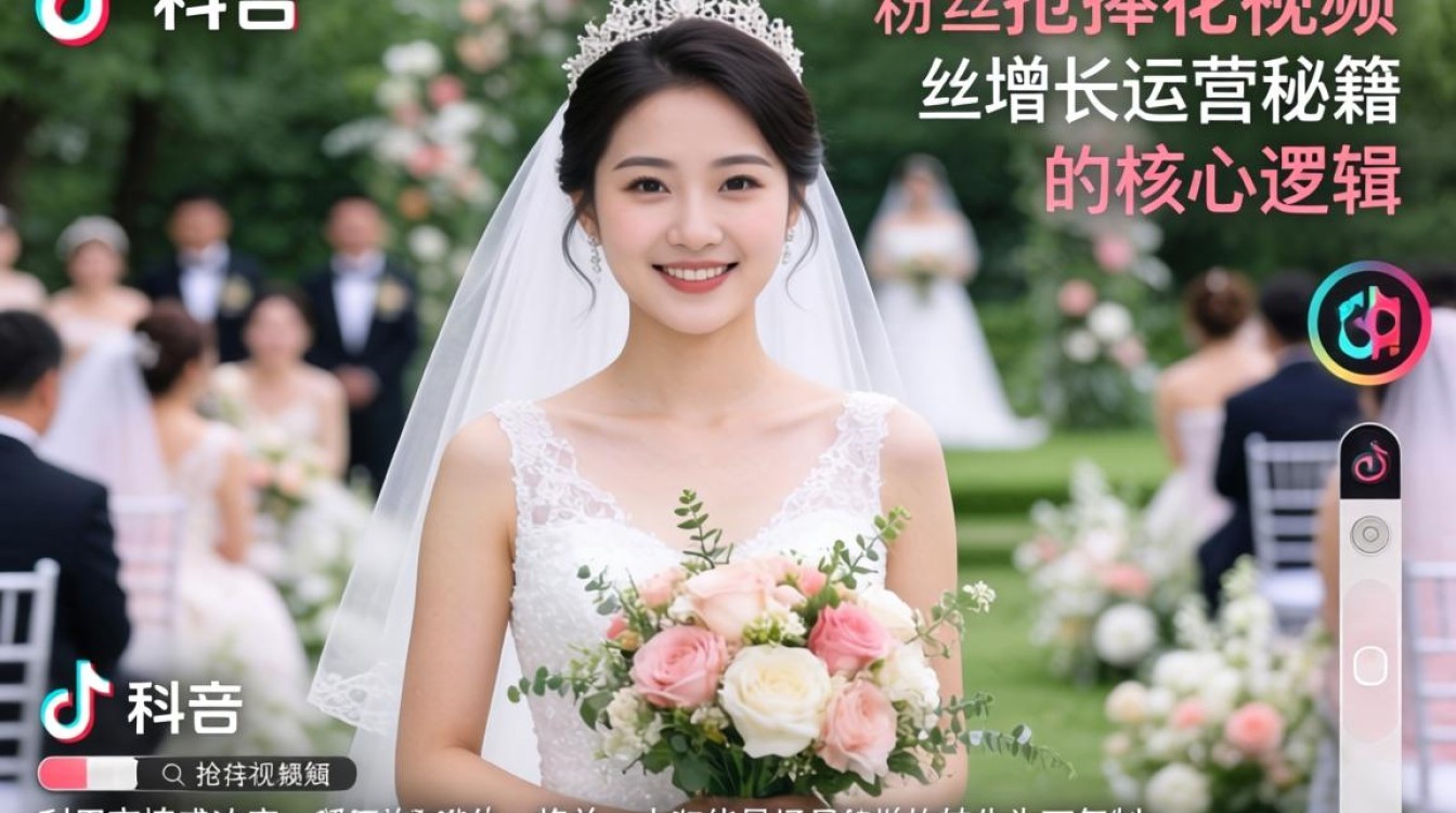 TikTok 抢捧花视频 粉丝增长运营秘籍