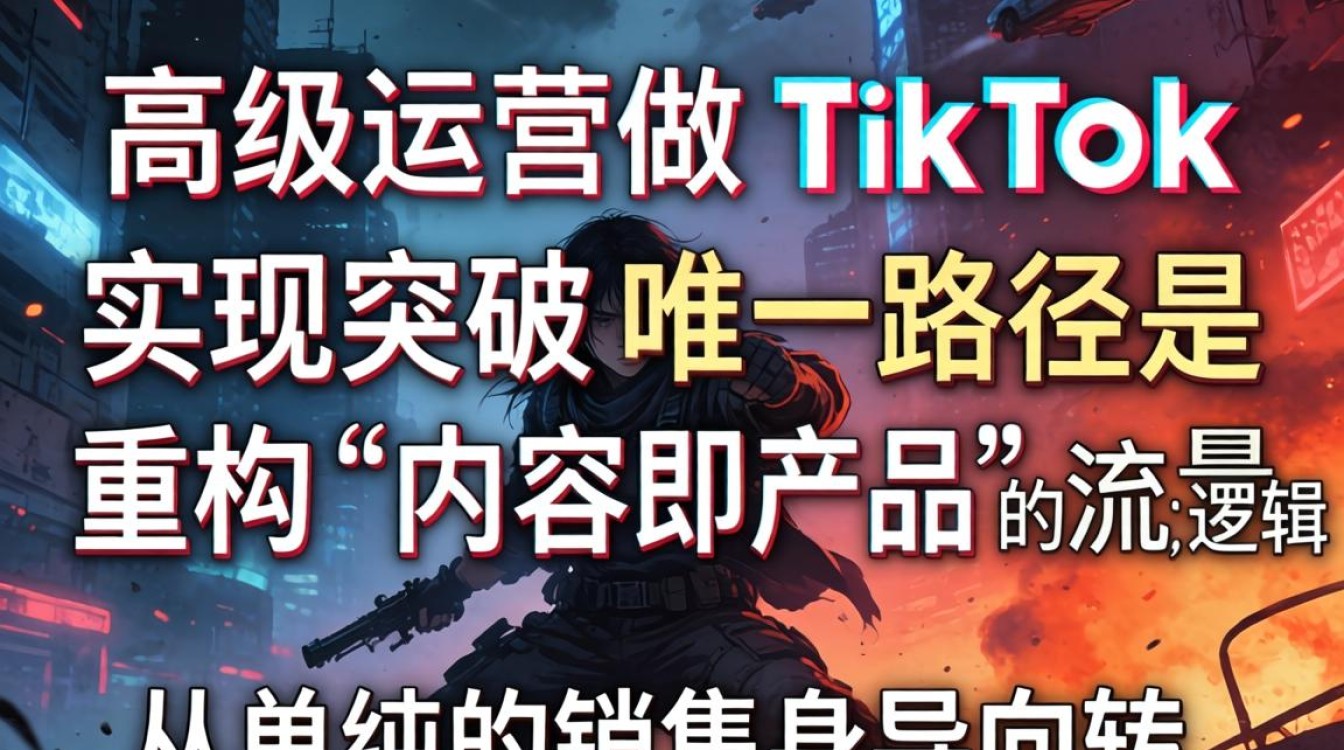 高级运营做TikTok没有产品怎么突破增长瓶颈