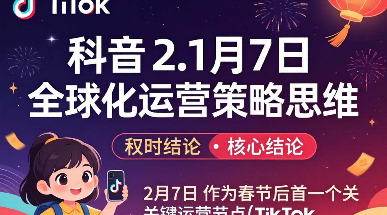 TikTok 2月7日 全球化运营策略思维