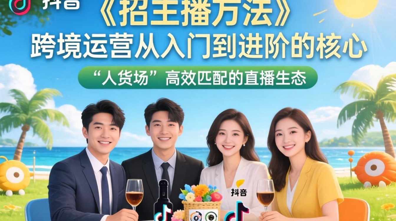 TikTok 招主播方法 跨境运营从入门到进阶