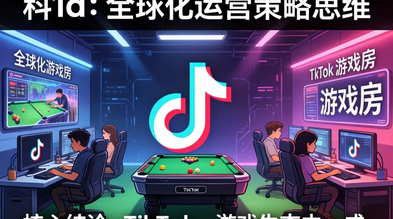 TikTok 上的游戏房如何全球化运营