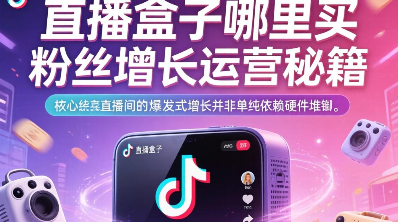 TikTok 直播盒子价格及粉丝增长运营秘籍
