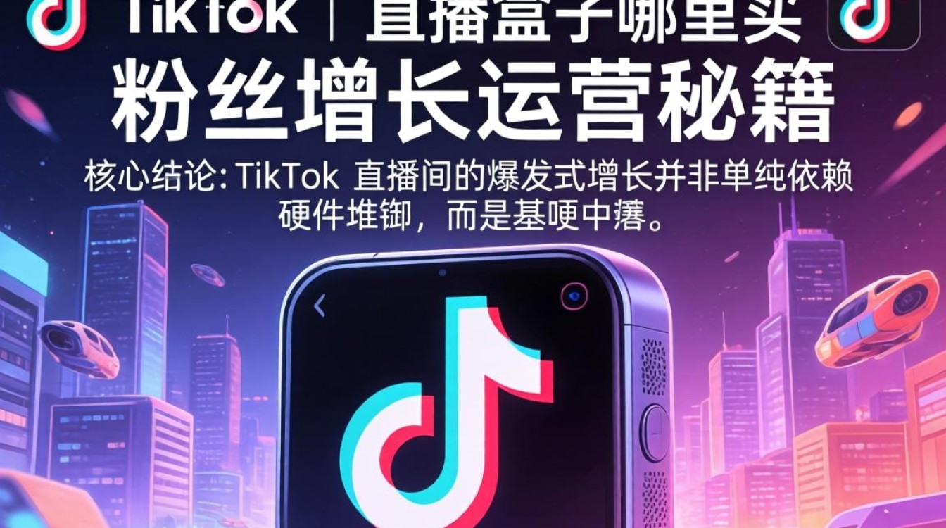 TikTok 直播盒子价格及粉丝增长运营秘籍