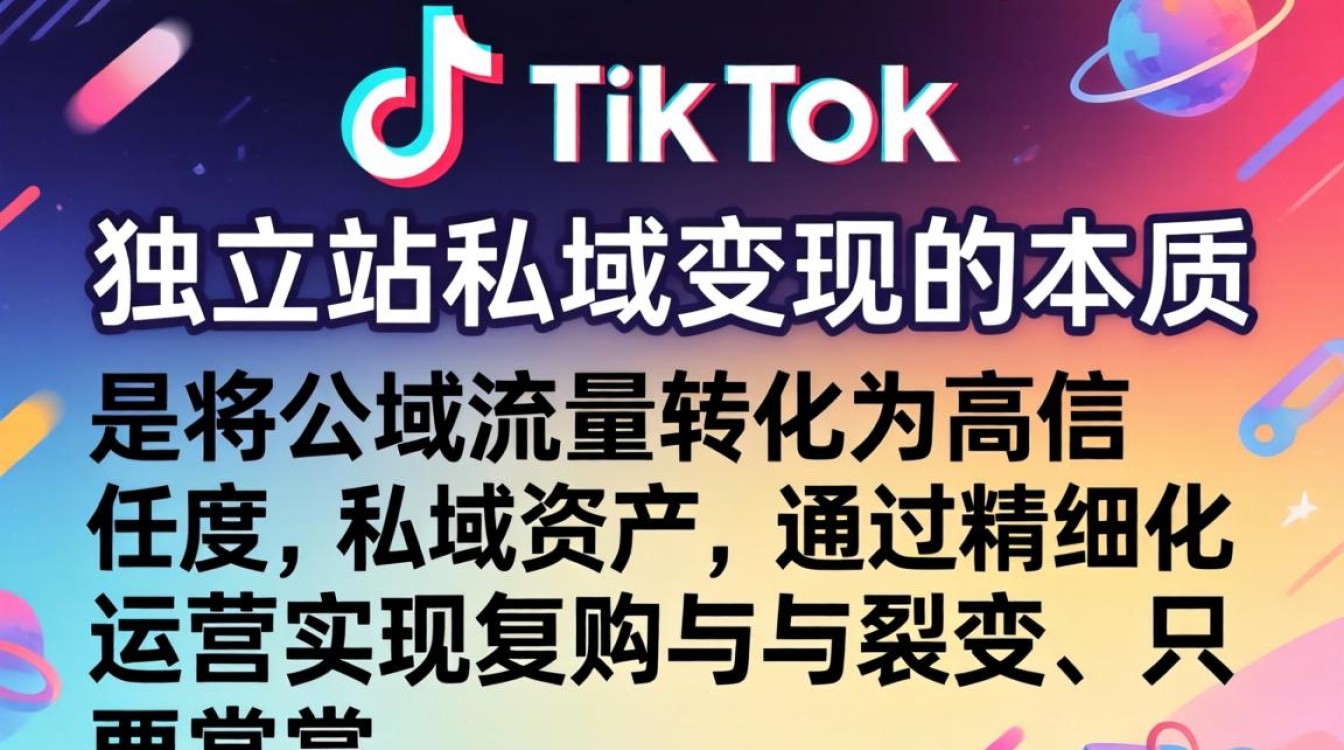 TikTok 独立站私域变现技巧月入过万