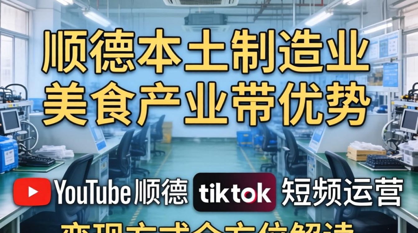 YouTube 顺德 TikTok 短视频运营怎么变现