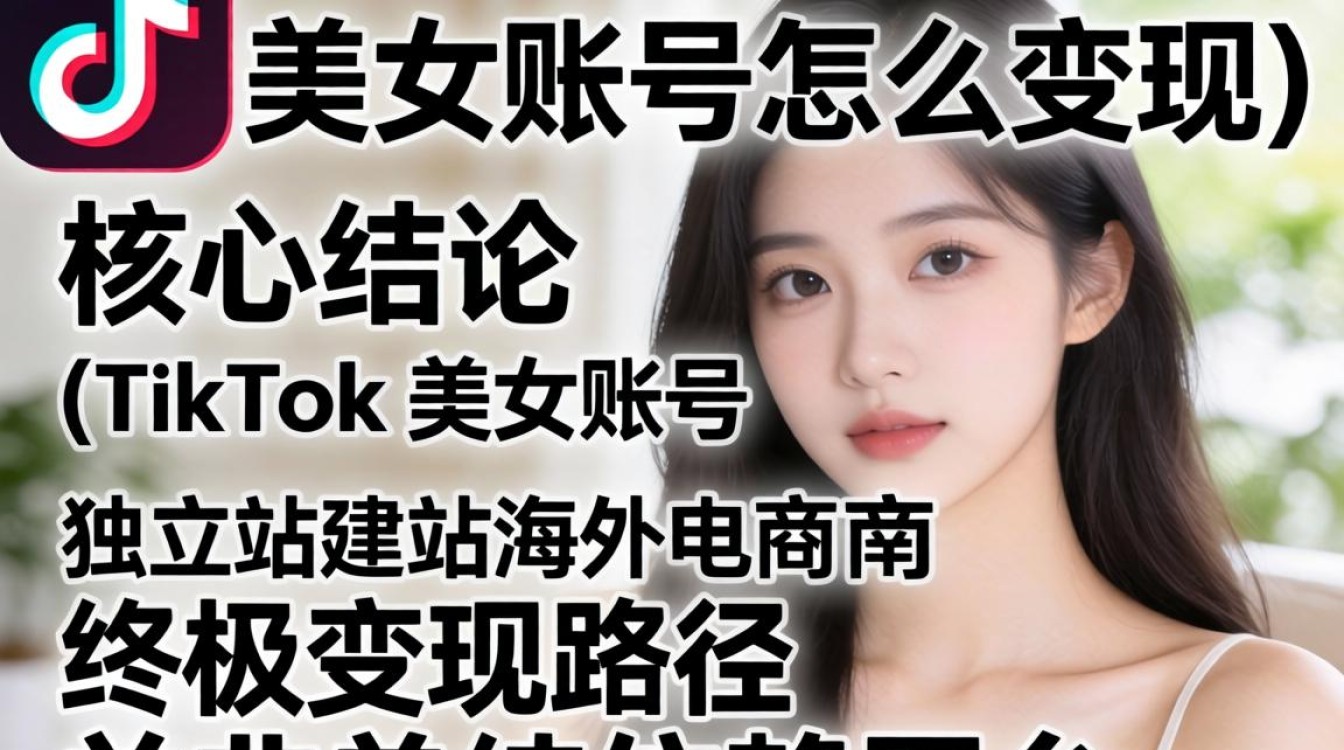 TikTok 美女账号怎么变现