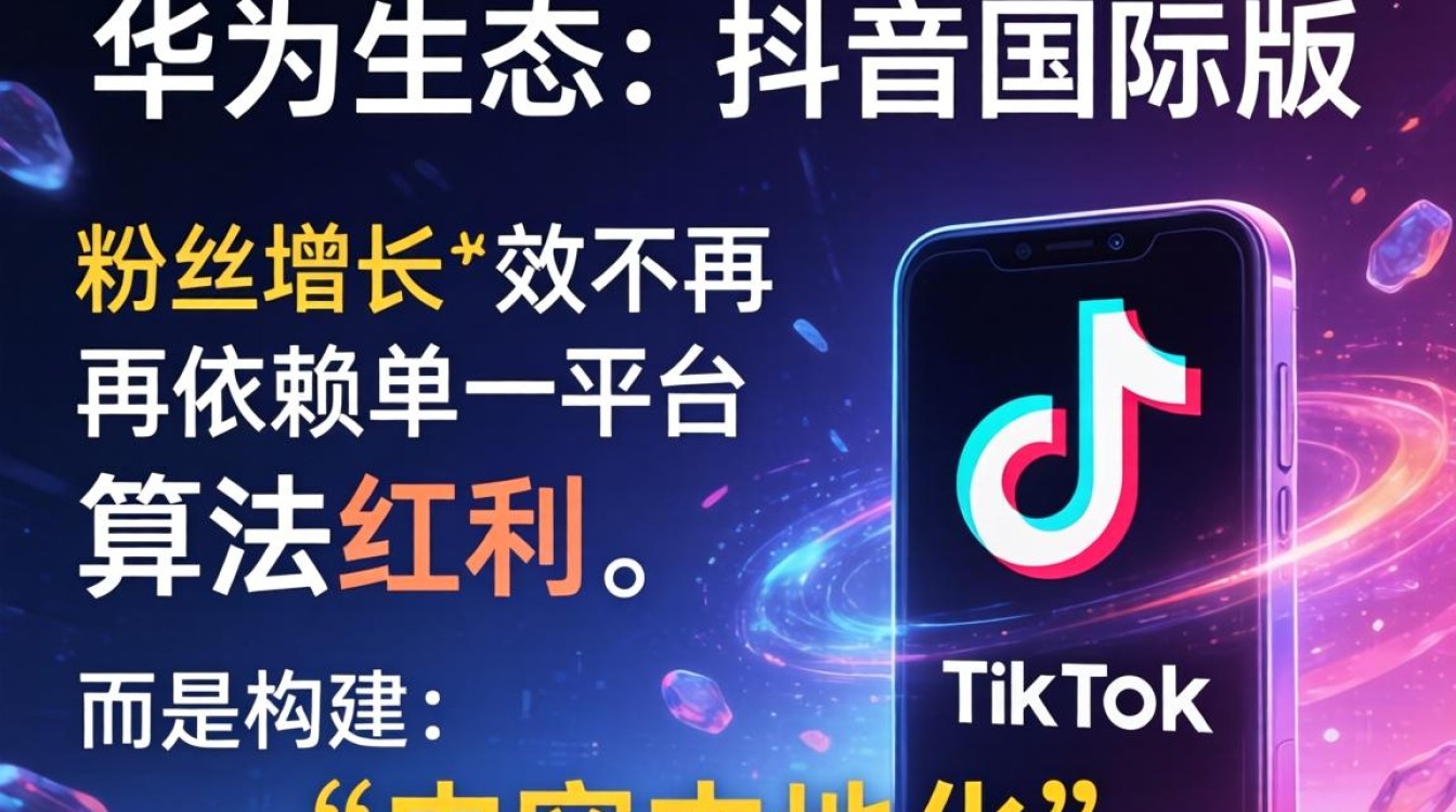 抖音国际版TikTok华为粉丝怎么增长