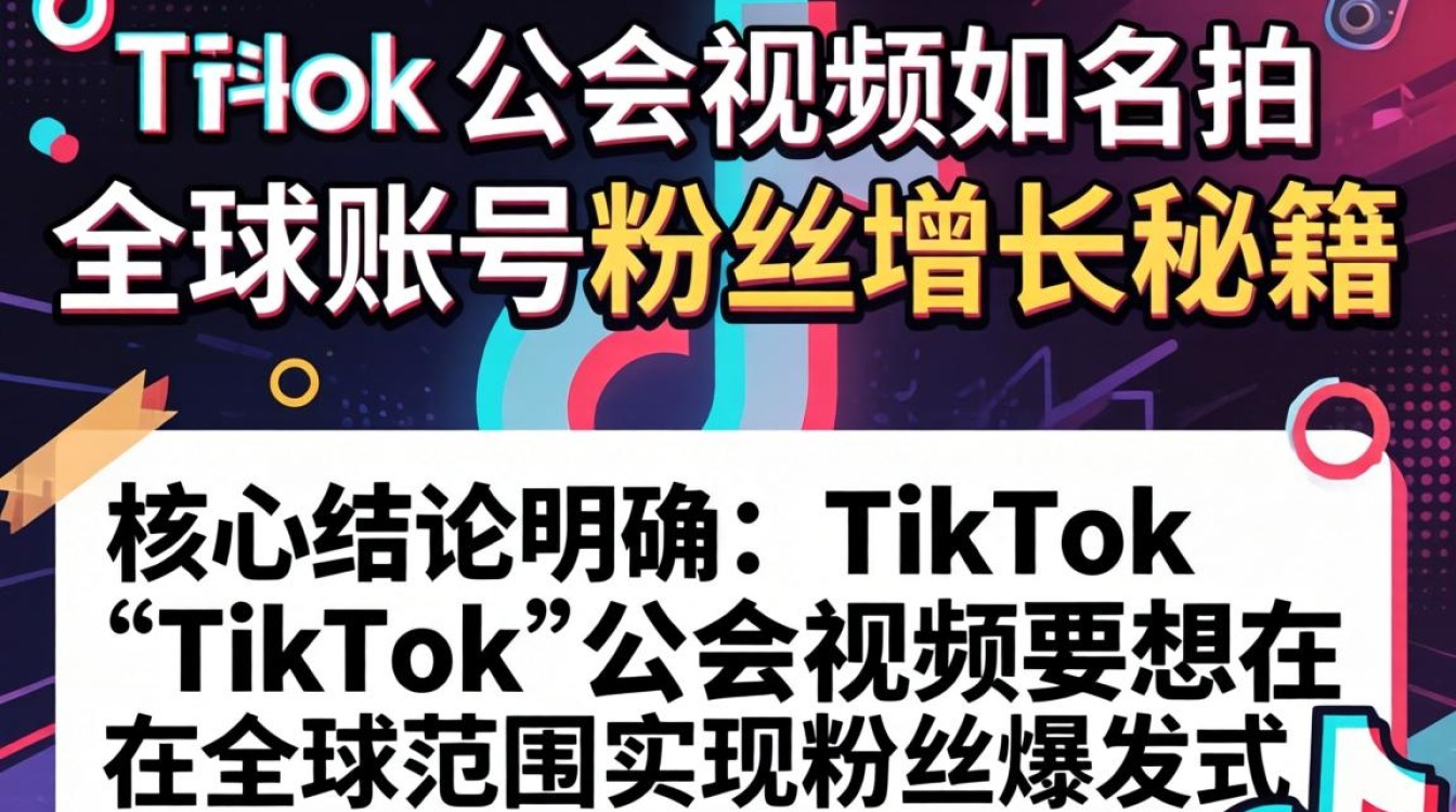 TikTok 公会视频怎么拍