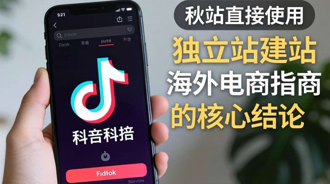 TikTok 手机如何直接使用独立站建站