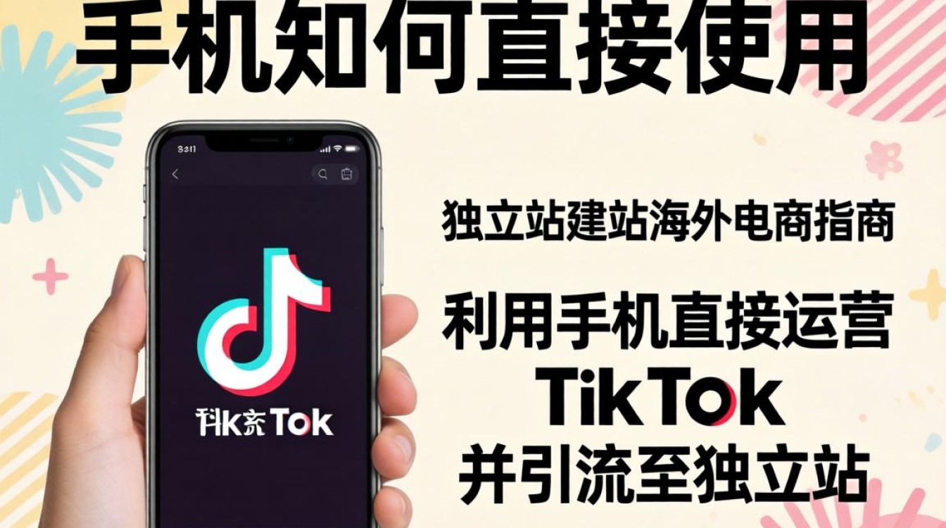 TikTok 手机如何直接使用独立站建站