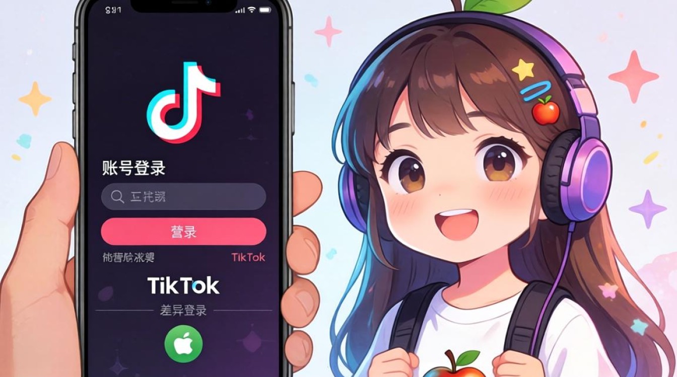 快手苹果账号登录不了tiktok怎么办