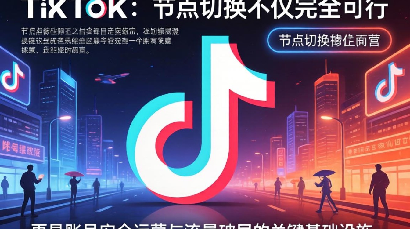 TikTok 节点可以切换吗