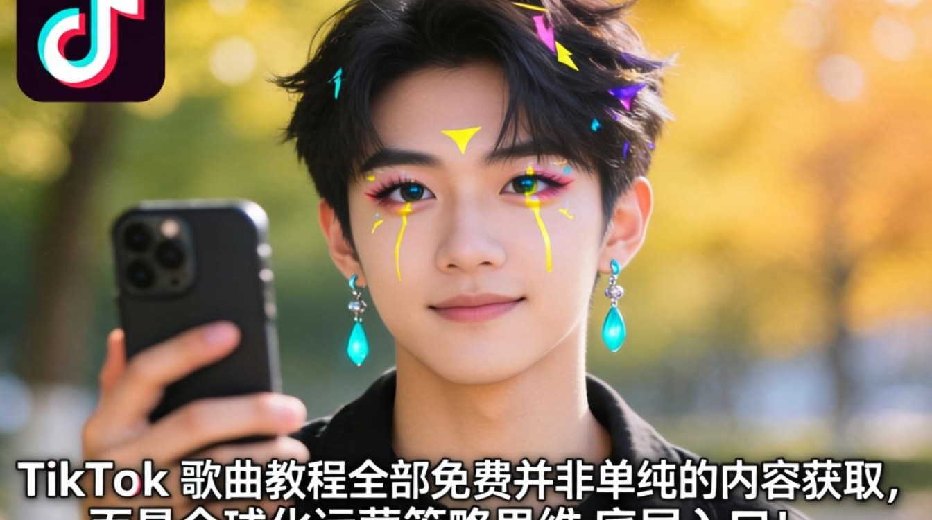 TikTok 歌曲教程全部免费,如何学习 TikTok 运营策略,TikTok 全球化运营 如何学习 TikTok 运营策略