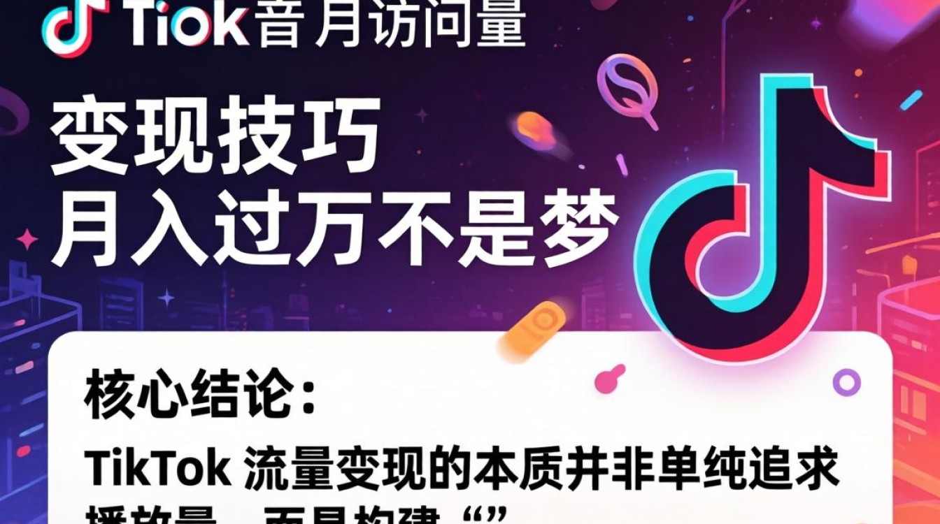 TikTok 月访问量 变现技巧
