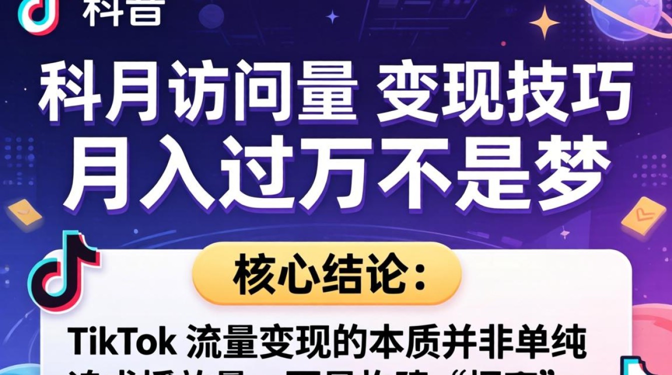 TikTok 月访问量 变现技巧