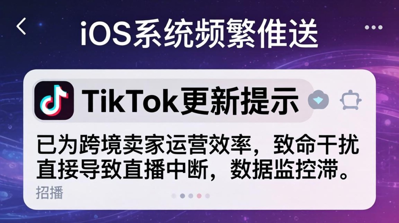 TikTok 更新提示关闭 iOS 怎么办?TikTok 跨境电商实战攻略 TikTok 更新提示关闭 iOS 怎么办