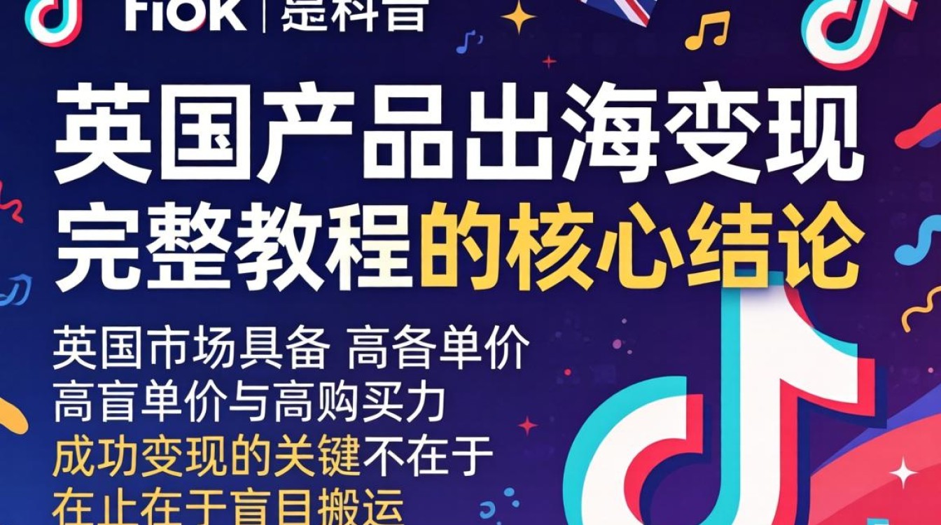 TikTok 英国产品出海变现完整教程