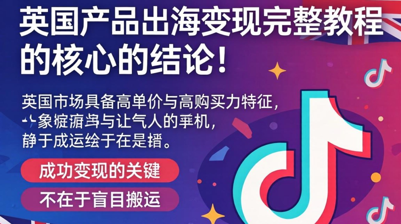 TikTok 英国产品出海变现完整教程