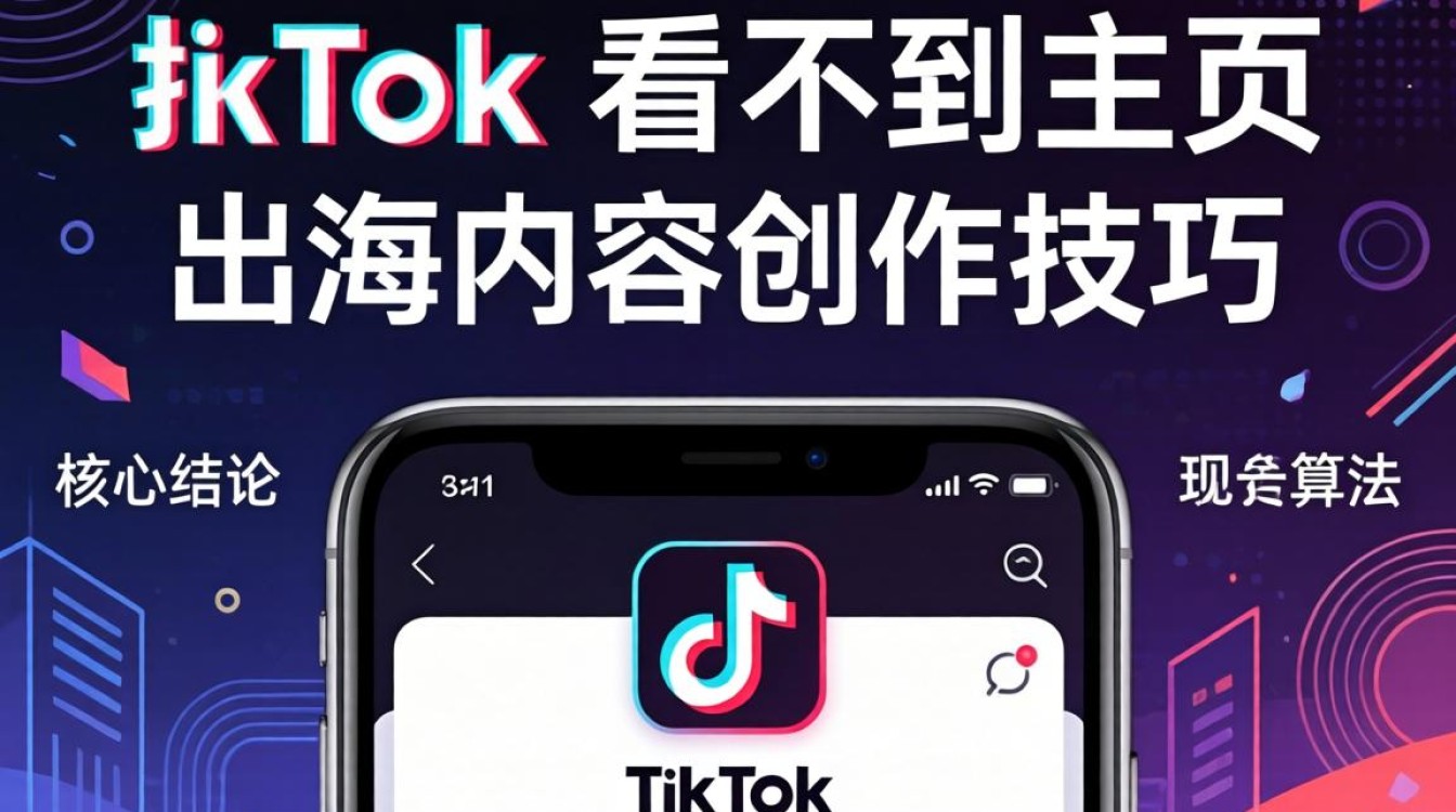 TikTok 看不到主页怎么办
