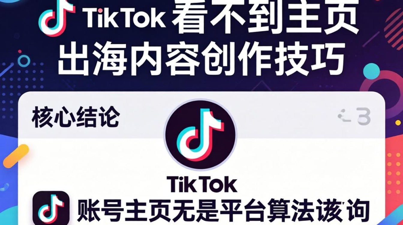 TikTok 看不到主页怎么办