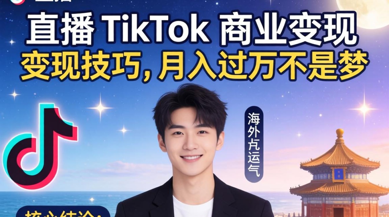 TikTok商业变现技巧月入过万