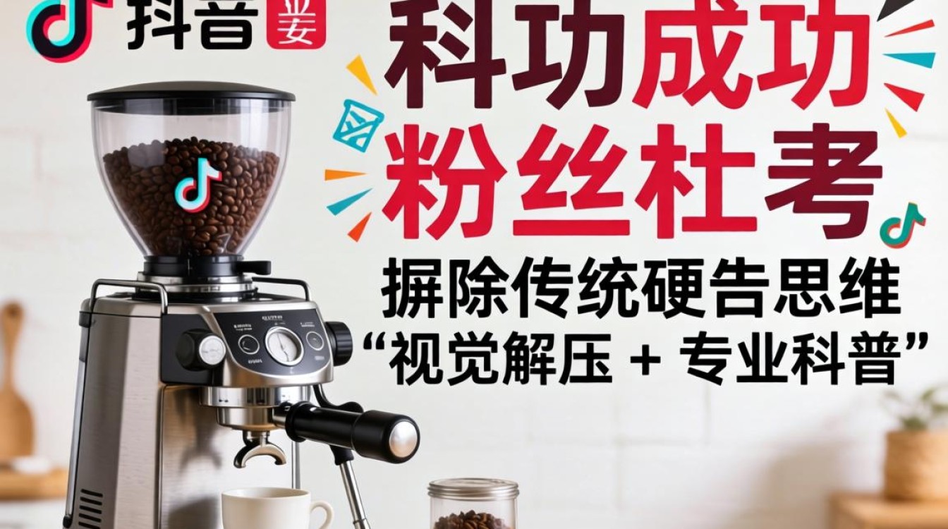 TikTok 咖啡研磨机 粉丝增长运营秘籍