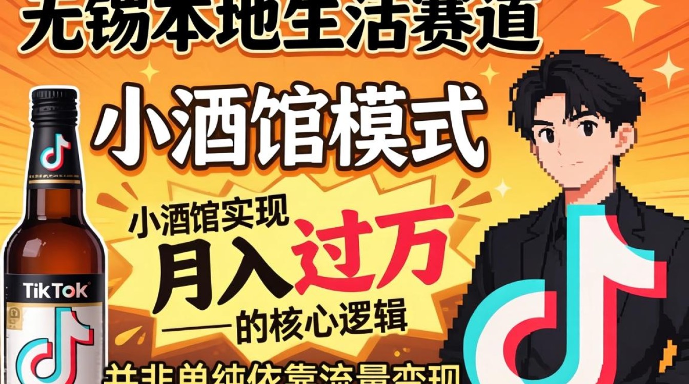 无锡 TikTok 小酒馆月入过万技巧