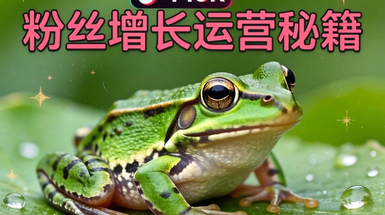 TikTok 上的绿蛙粉丝增长运营秘籍