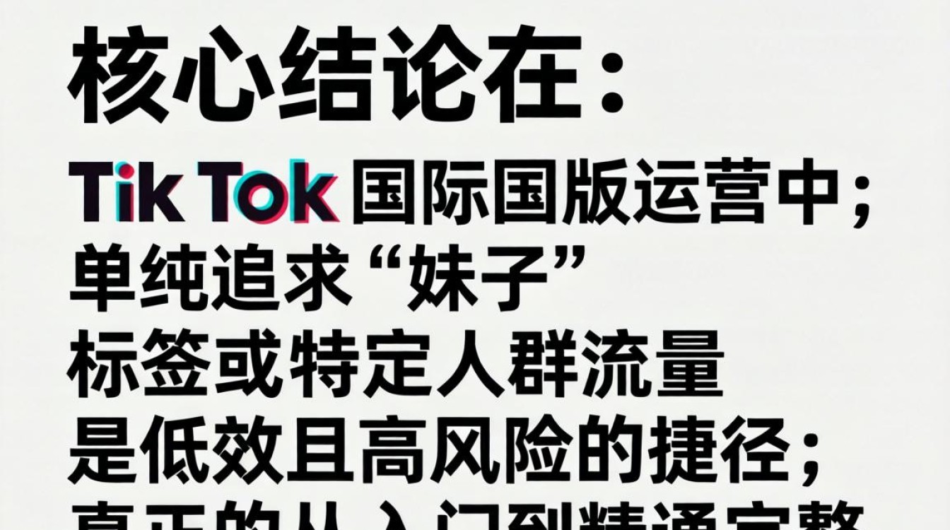 TikTok 国际版妹子从入门到精通完整攻略