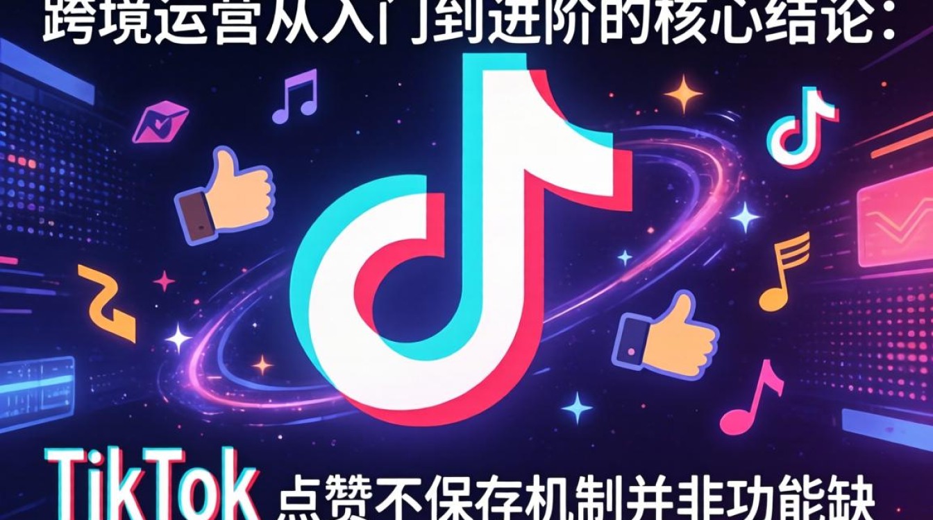 TikTok 点赞不保存原因及跨境运营从入门到进阶