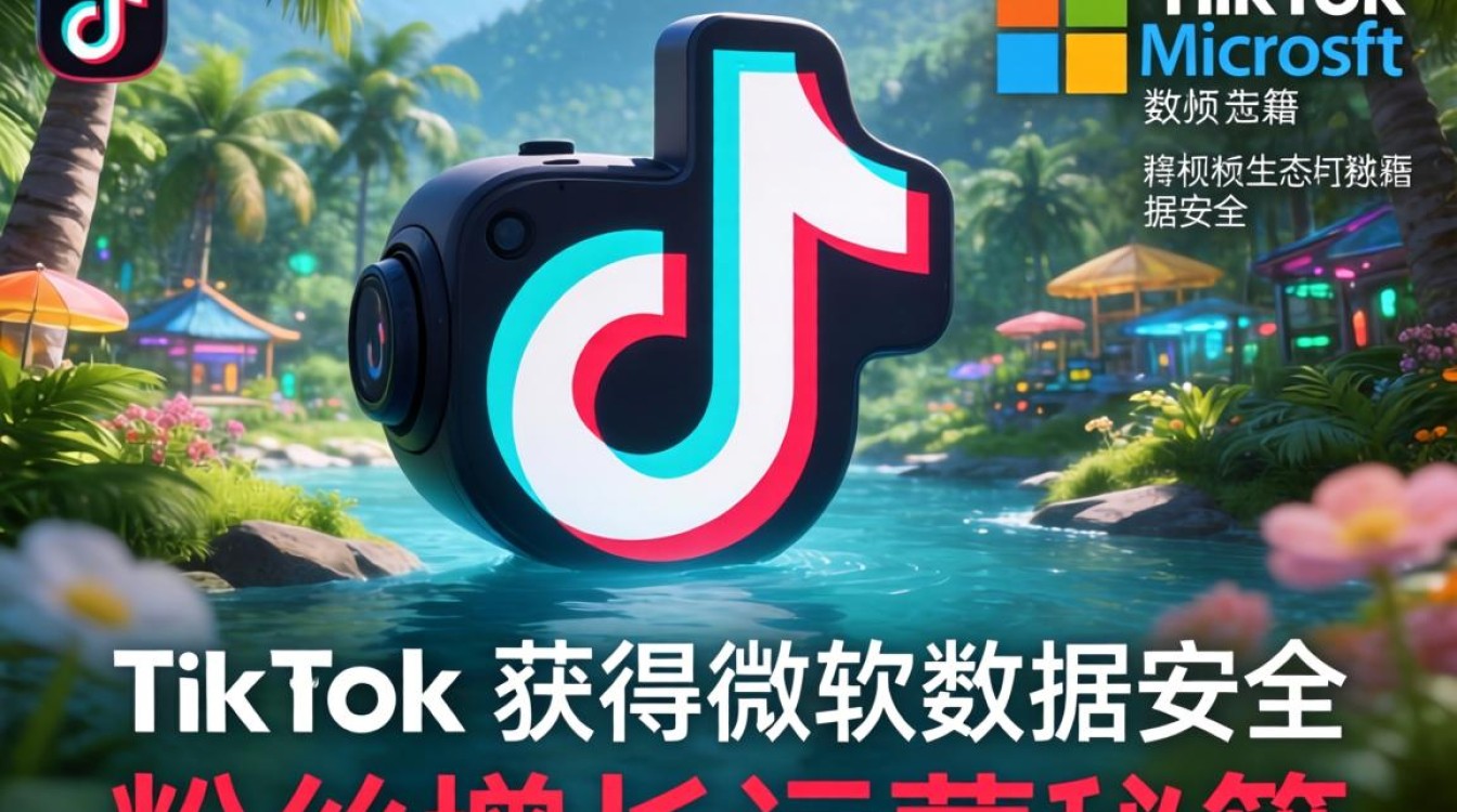 TikTok 获得微软数据安全 粉丝增长运营秘籍