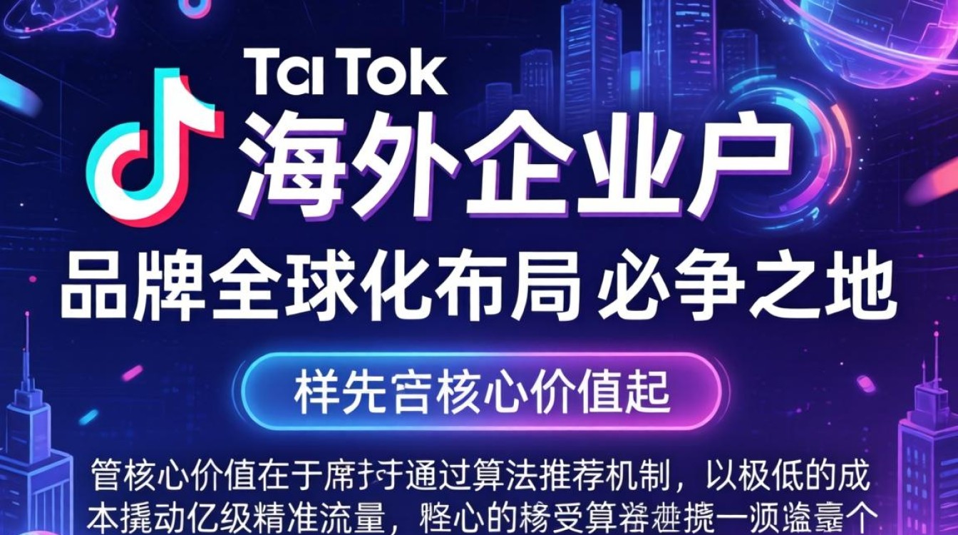 TikTok 海外企业户开通条件及流程