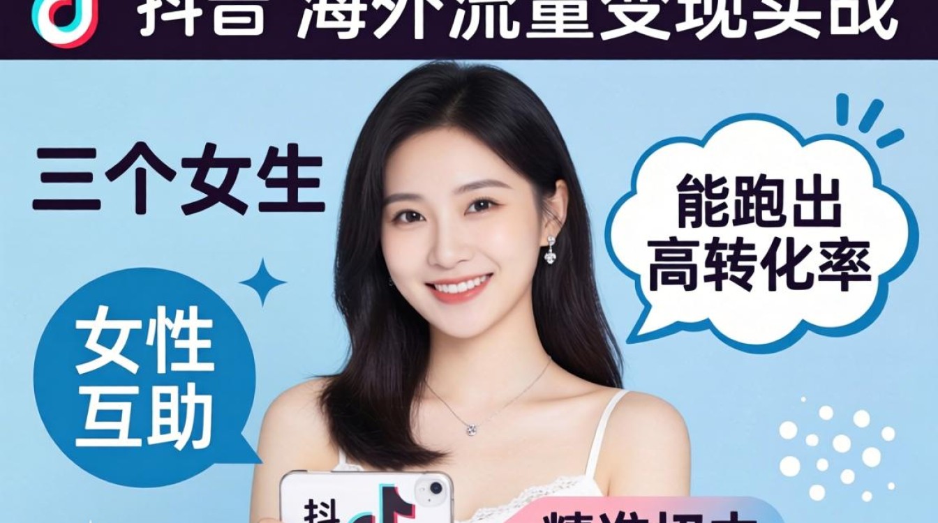 TikTok 三个女生如何变现