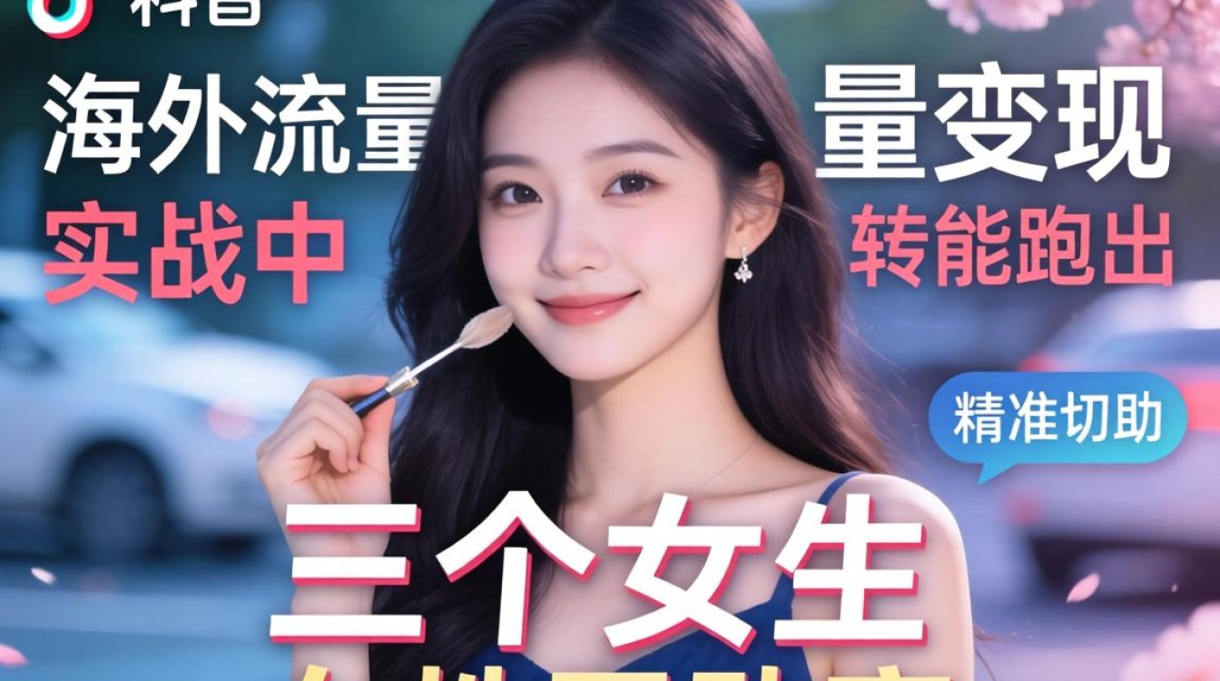 TikTok 三个女生如何变现