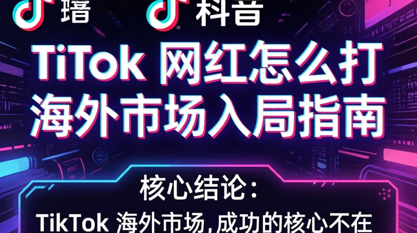 海外入局指南与 TikTok 网红打造方法