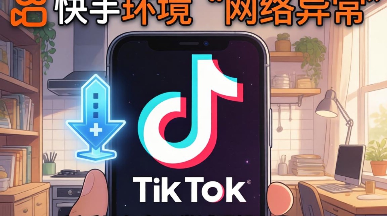 快手网络异常下载不了 tiktok 怎么办