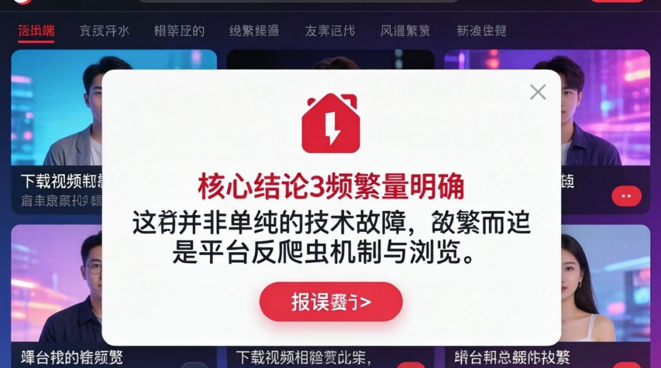 TikTok 网页下载显示错误怎么办