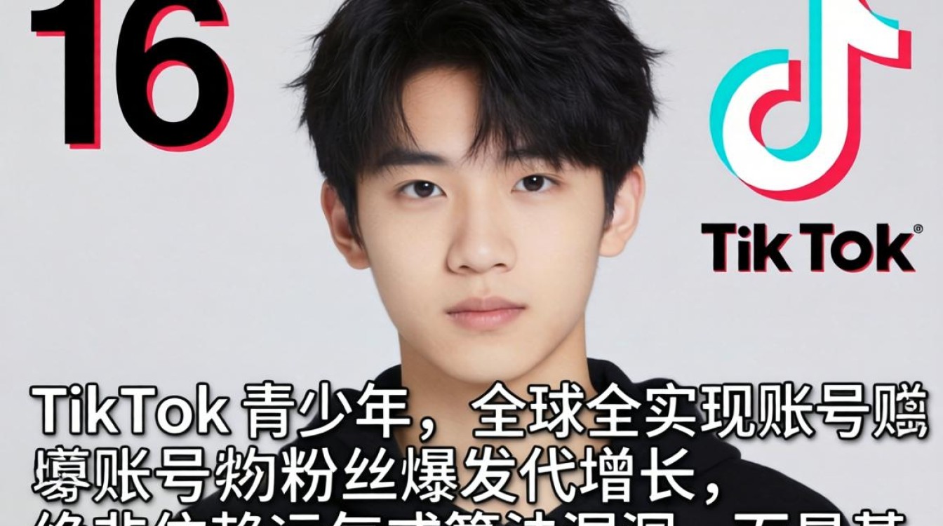 TikTok 16 岁女孩 全球账号粉丝增长秘籍