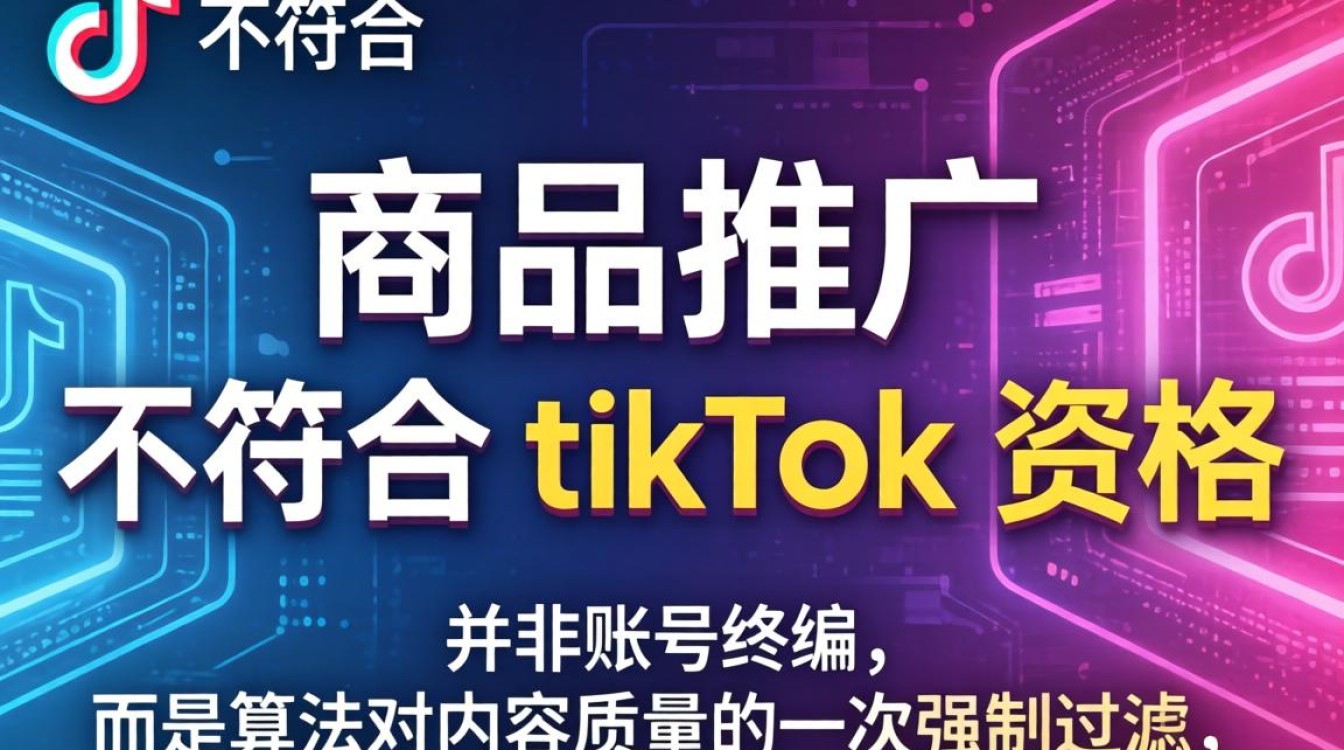 商品推广不符合TikTok资格怎么办