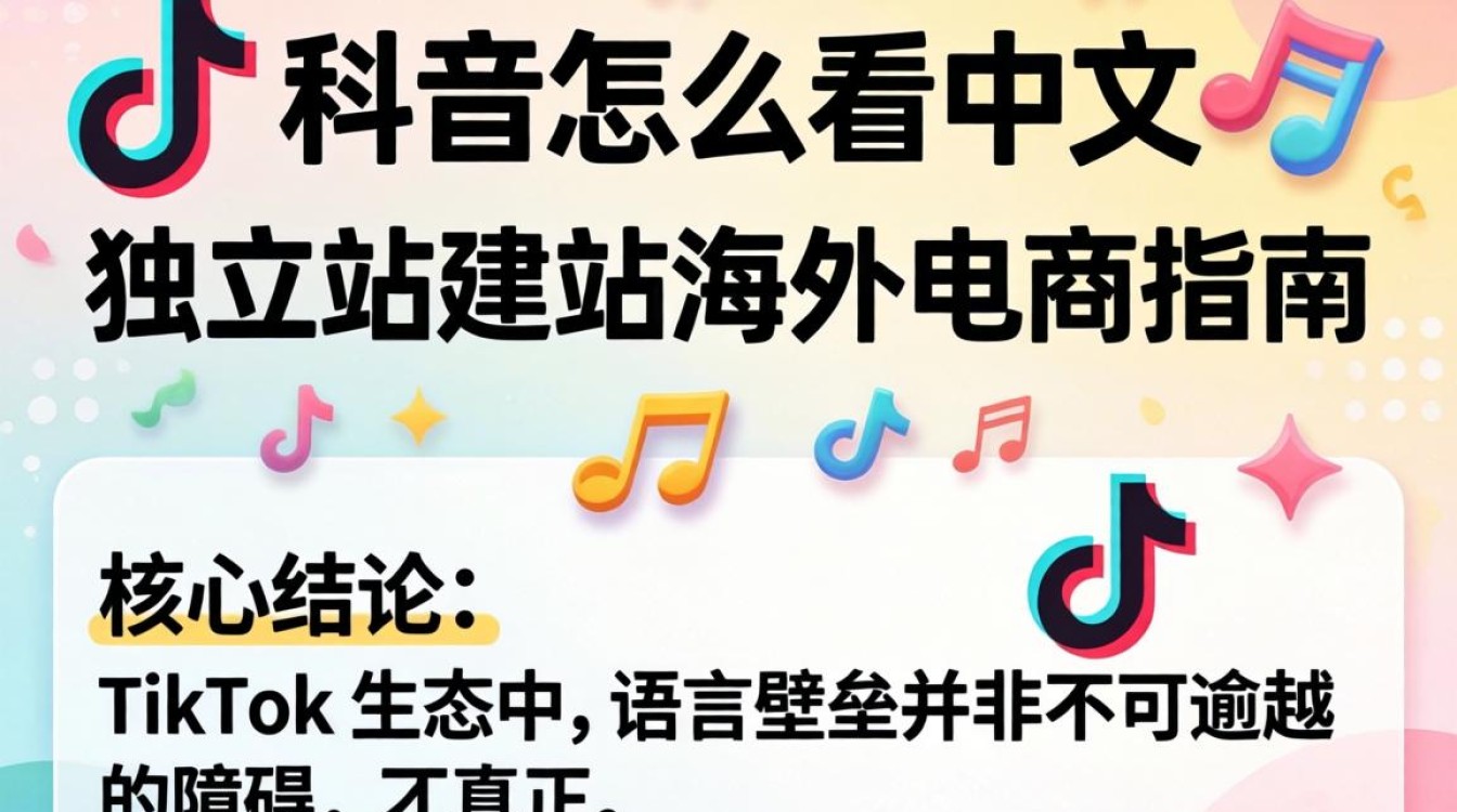 TikTok 怎么看中文