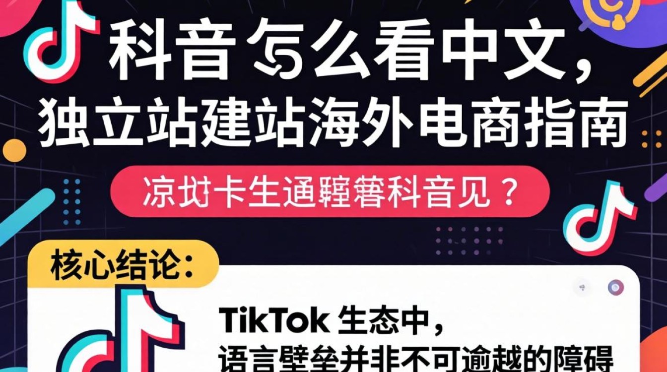 TikTok 怎么看中文