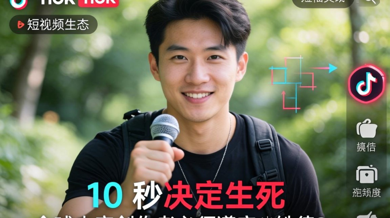 TikTok 10 秒视频怎么拍火