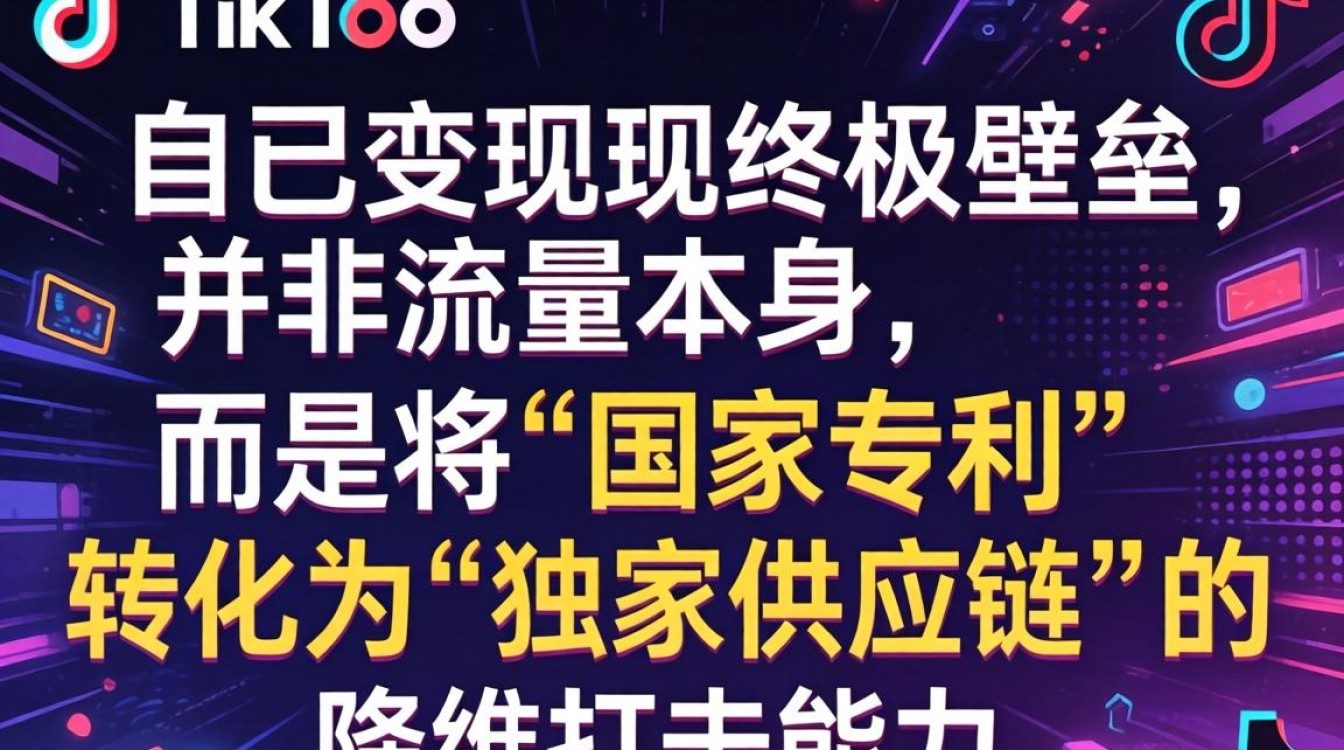TikTok 国家专利变现技巧