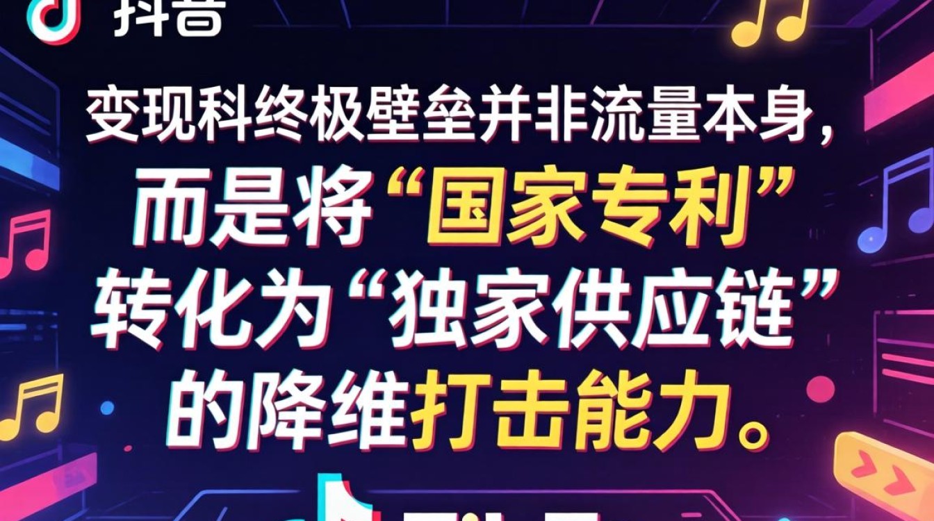 TikTok 国家专利变现技巧