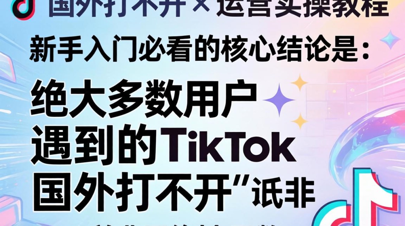 TikTok 无法访问原因及解决方法