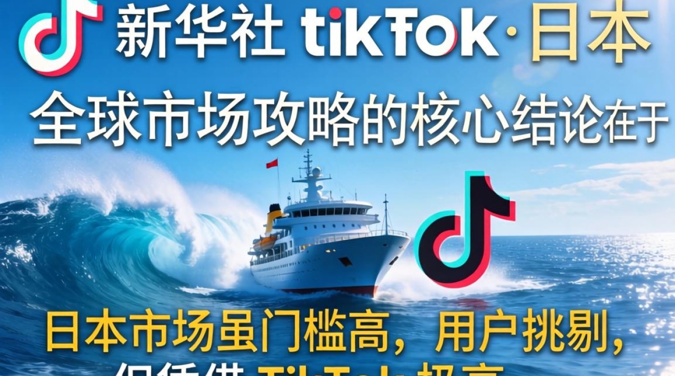 tiktok日本市场如何引爆全球流量